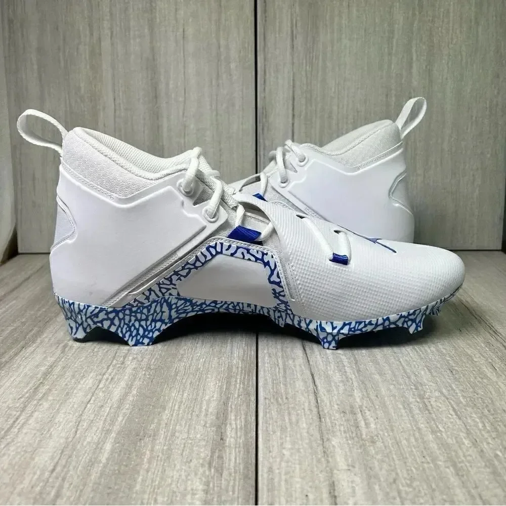 RARE Nike Jordan Alpha Menace Pro 3 UCLA Team Issued Football Cleats Men Size 15